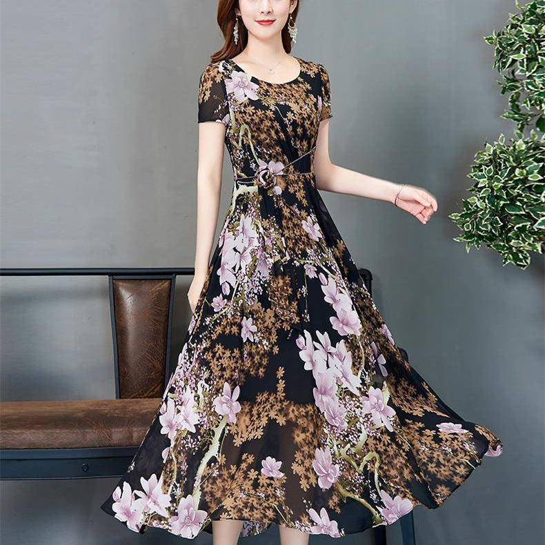 Floral Long Length Gown