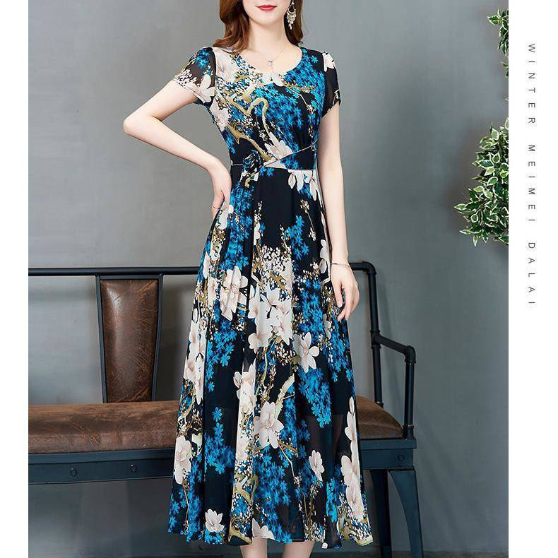 Floral Long Length Gown