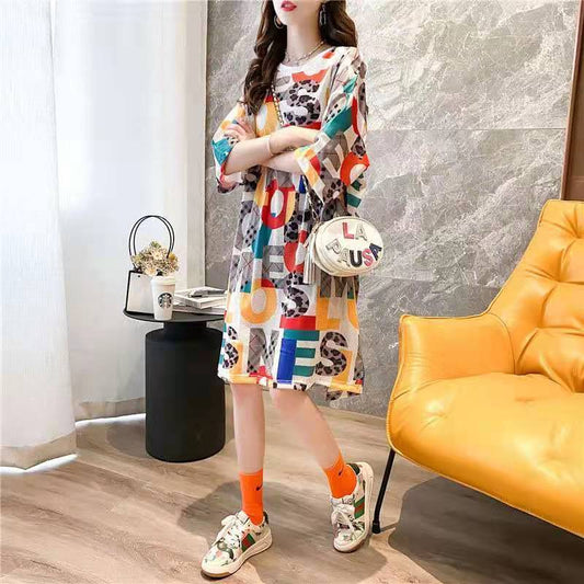 T-Shirt Style Loose Oversized Dress