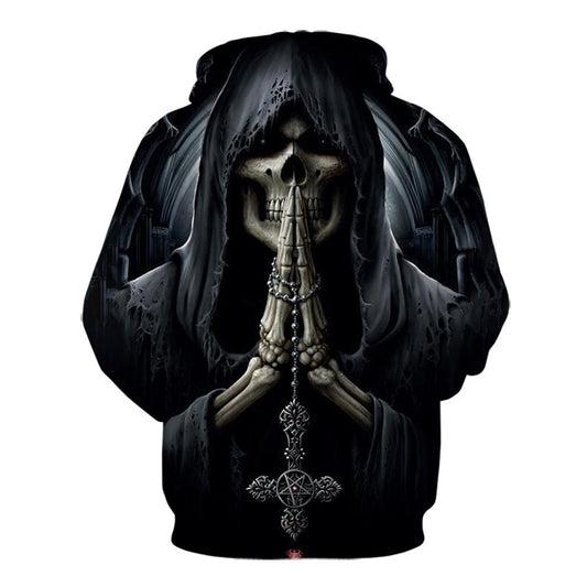 Skull Printed Sweatshirt