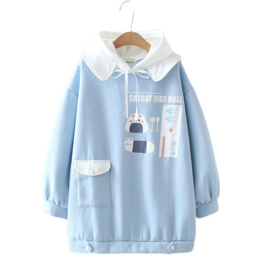 Western Style Fleece Sweater